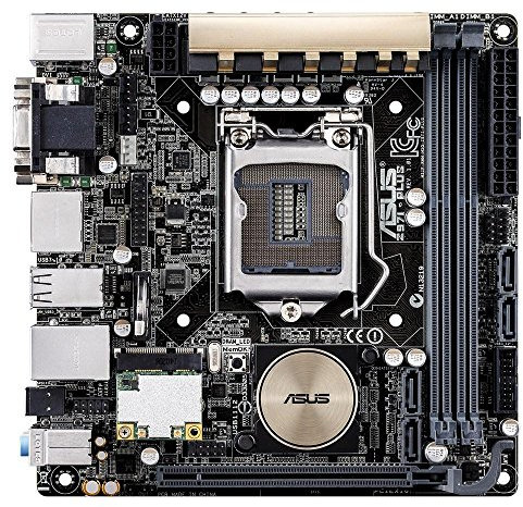Asus 1150 Z97I-PLUS Scheda Madre, Nero
