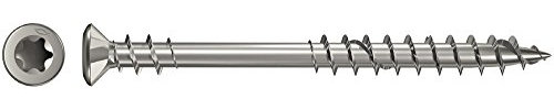 fischer Power Fast Terrassenschraube Edelstahl A2 TG TX - 5,5 x 70