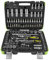 JBM 52979 Coffret de Douilles 113 Pièces 12 Pans, Noir