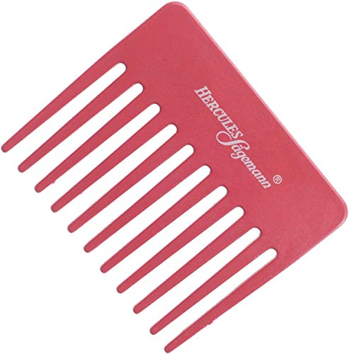 Hercules Sägemann Afrokamm C15/244 rot, 1er Pack (1 x 1 Stück)