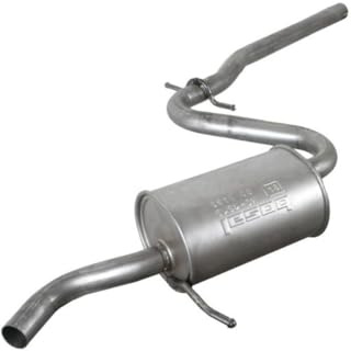 BOSAL Mittelschalldämpfer 281-453 | Kompatibel mit: SKODA OCTAVIA II, OCTAVIA II Combi, VW GOLF V Variant, JETTA III