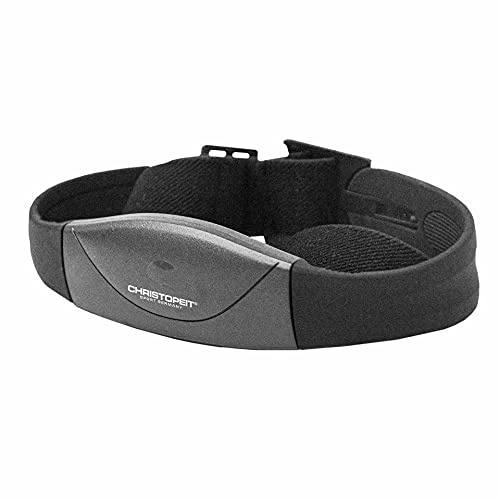Christopeit Sport Drahtloser Pulsmessgurt - Flexibler Spanngurt - leicht, bequem, hautfreundlich und verstellbar