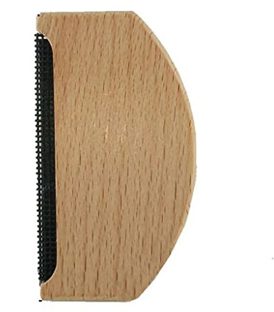 Epilatore in legno Rasoio per vestiti per maglioni Vestiti in tessuto Levapelucchi per maglioni Manuale Portatile Tagliapelucchi in legno Pettine Rasoio (D 7.5cm) (D 7.5cm)