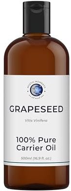 Mystic Moments Huile De Base De Pépins De Raisin - 500ml - 100% Pure