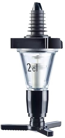 Westmark Dosiergerät, Maß-/Fülleinheit: 2 cl, Kunststoff, Standard, Schwarz/Transparent, 92202260