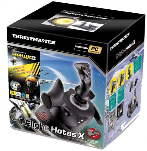 Thrustmaster T Flight Hotas X and Tom Clancy's H.A.W.X.- 2: Game Bundle (PC)
