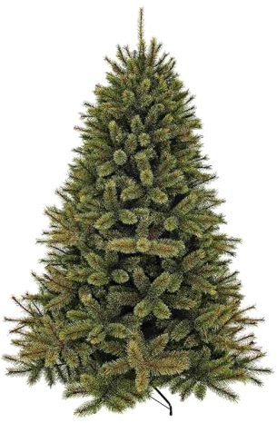 Triumph Tree Forest Frosted Weihnachtsbaum Premium, Tanenbaum kunstlich, Christmas Trees, Grün, H230 x Ø157 cm