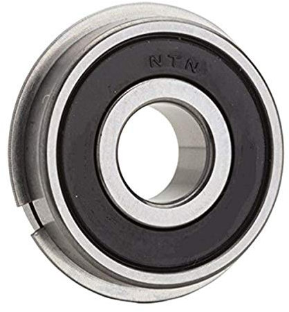 NTN 6205llunr einreihig Deep Groove Radial Kugellager, Kontakt mit Snap Ring, normal Bodenfreiheit, Stahl Käfig, 25 mm Bohrung ID, 52 mm OD, 15 mm breite, doppelt versiegelt