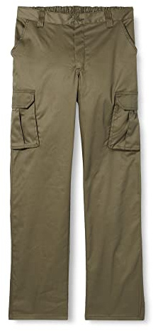 VELILLA 103001; Pantalón Multibolsillos; Color Verde Caza; Talla 44