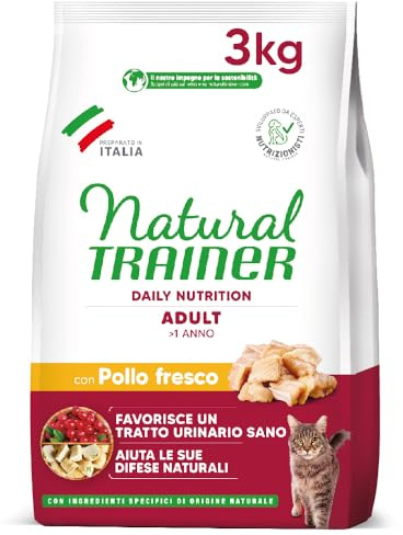 Trainer Natural Cat Adult con Pollo 3 Kg, 3000 Gr