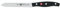 ZWILLING Coltello Universale, Lunghezza lama: 13 cm, Lama Seghettata, Acciaio Inox /Impugnatura in Plastica, Twin Pollux