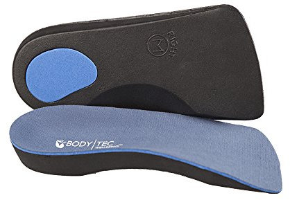 Plantilla ortopédica 3/4 Pro 11 wellbeing, para tratar pies planos, arcos débiles y caídos y fascitis plantar Azul azul