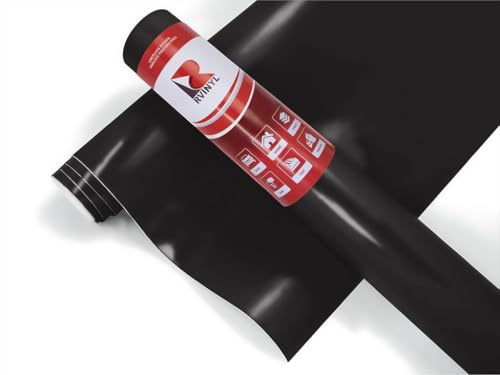 3M 2080 Series S12 Satin Black - 5ft x 1ft - 5sq ft - Dual Cast Car Wrap Vinyl Film and Controltac Air Release Adhesives - Bubble Free Sheet Roll for Vehicles, Rims and Signs
