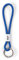 Pantone Design-Schlüsselband Key Chain Short | robust und farbenfroh | kurz | Color of the Year 2020 - Classic Blue 19-4052 | Blau