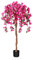 Fopamtri Artificial Plants Bougainvillea Tree 120 cm Artificial Blossom Tree, Fake Plants in Pot Large Pink Artificial Tree with Flowers for Home House Office Garden Decoration (1 Pack)