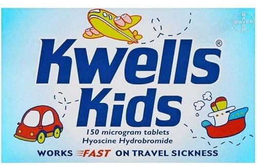 Prevents Nausea Children's Travel Sickness Chewable Tablets - 12 Tablets