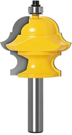 1 fresa de 1/2 (12,7 mm) con vástago 12 mm for tallado en madera, multiforma, multiperfil, moldura, cuchillo for puertas y carpintería(02)