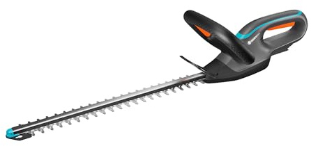 Gardena Akku-Heckenschere EasyCut 55/18V P4A Solo: Lasergeschnittene Klingen, Klingenschutz, Ergonomischer Griff, Platzsparende Aufbewahrung, Kabellos (14735-55)