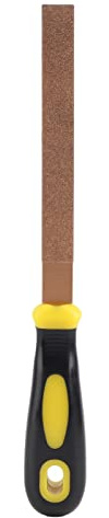 Grcfumo Escofina de diamante plana, juego de lima y escofina de metal, limas de diamante soldadas de 6 a 12 pulgadas, escofina plana para metal duro, afilar, tallar herramientas ma (20,3 cm/8