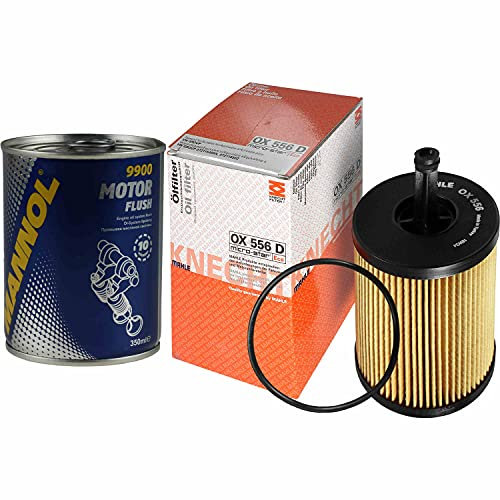 QR-Parts Set 85722014 OX 556D 9900 Original MAHLE/KNECHT Ölfilter + SCT Motor Flush Motorspülung