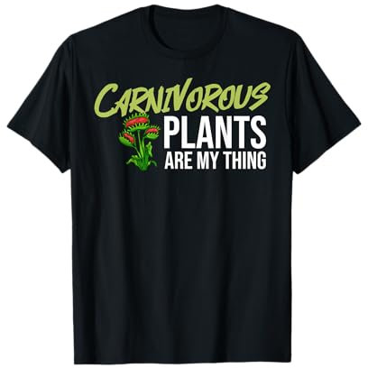 Carnivorous Plant Gift Venus Fly Traps Pitcher Sarracenia T-Shirt