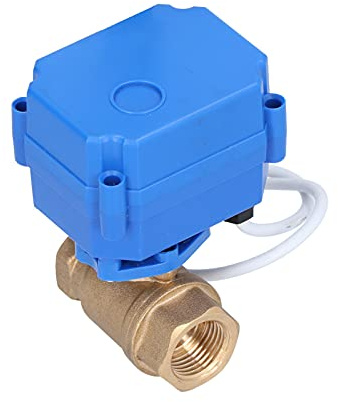 DC12V Elektrischer Kugelhahn DN20 BSP Messing Mini 3 Draht 2 Steuermodus Integrierter Hydraulikanschluss Durchflussregler