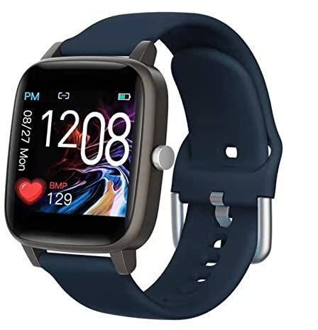 ESSONIO K18 Smart Watch Sportuhr Smartwatch IP67 Wasserdicht Fitness Tracker Pulsmesser Schlafüberwachung Stoppuhr Musiksteuerung Für Damen Herren Für Ios und Android