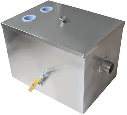 Separatore di grasso in acciaio inox grassi degrassatore sotto lavello cucina sottolavello professionale ristorante commerciale