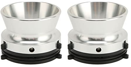 1 Paio di Adattatori per Hub Nab, Apriscatole da 10 Pollici Dispositivo di Caricamento Universale per Studer per ReVox per Akai per Teac, Adattatore per Lucido Argento