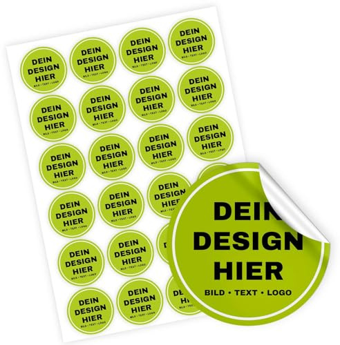 FOTOFOL Handmade Homemade Selbstgemacht Aufkleber 4,5 cm Runde Personalisierte Verkäuferetiketten für Backwaren, Geschenke, Weihnachten Produkte, Bastelprodukte, Marmelade (Eigenes Design)