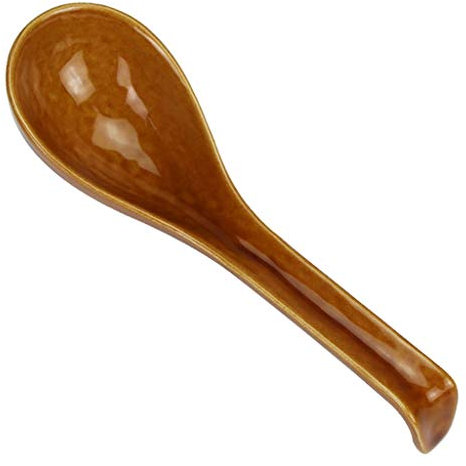 Tablespoons Japanese-Style Simple Ceramic Spoons for Household Use Serving Spoon (Color : 1 Pack)