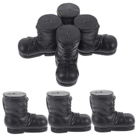 Cabilock 10stücke Weihnachtsmannstiefel-dekor Für Partys Weihnachtsmann Zubehör DIY Bastelarbeiten Weihnachtsdekorationen Accessoires Für Festivals