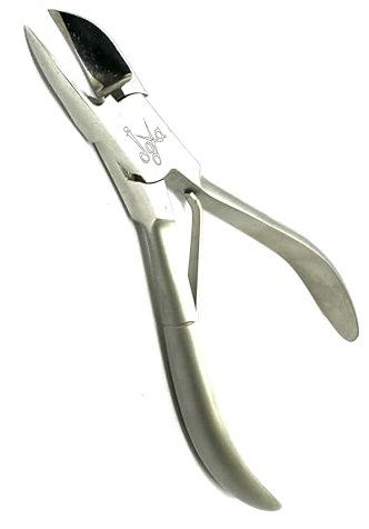 Professionelle Fußnagelzange, Edelstahl, ergonomischer Griff, verstellbare Schraube, einfache Reinigung, mit Tasche