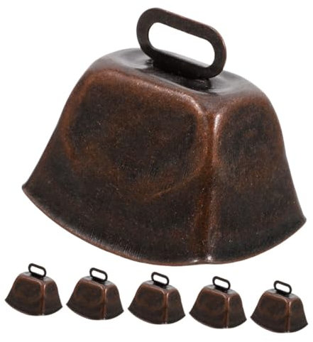 Abaodam 6stücke Vintage Kuhglocken Mit Und Für Schafe Und Dekorative Anwendung Für Bauernhof Und Festlichkeiten