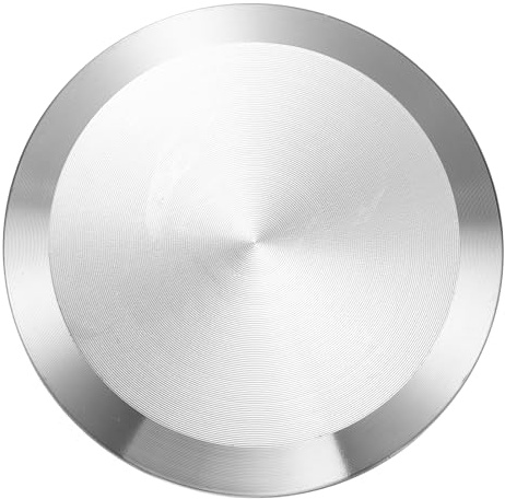 PATIKIL Tri Sanitary Clamp Endkappen, 304 Edelstahl Solide Hygienische Fitting Kappe Stopfen, Passend Für 2(51mm) Rohr OD Ferrule Flansch (64mm OD)