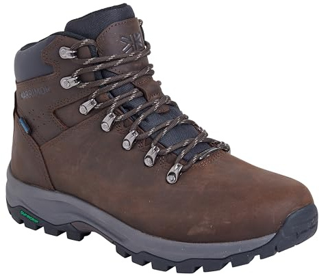 Karrimor Mendip 4 NB waterproof leather High Rise Hiking boots weathertite Brown UK 10