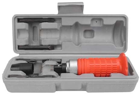 Gucagle Set di cacciaviti a percussione manuale Kit di cacciaviti a percussione manuale per carichi pesanti con 6 punte per riparazioni automobilistiche e motociclistiche Metallo 8pz