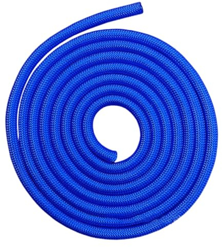 Oshhni Cuerda para Gimnasia rítmica, Suministros, Herramientas de Ejercicio, Accesorios de Gimnasia, Durabilidad, práctica, Cuerda de Entrenamiento, Azul