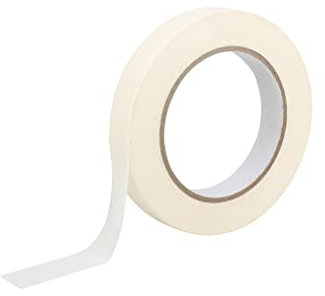 ProDec Ruban de masquage 19 mm x 50 m multi-surfaces pour peindre des lignes nettes, ruban adhésif de 19 mm de largeur, ruban de peintre