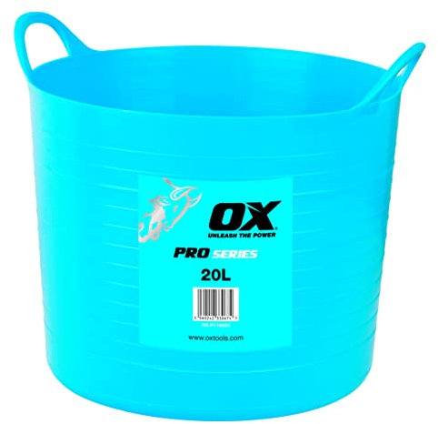 OX Pro Heavy Duty 20L Flexi Tub