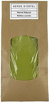Serge D'Estel Paris Henna Natural, Coloración Vegetal con Reflejos de Cobre, 100% Natural 1000 g
