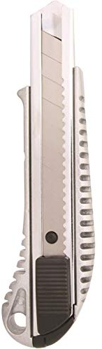 SAFETOOL Cutter métal bi-matière 18 mm - Armature métal - Autobloquant