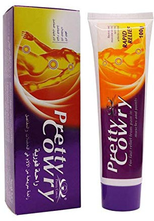 Ungüento para aliviar el dolor de las articulaciones del dolor muscular 100g Pretty Cowry crema de masaje alivio de la artritis cuidado saludable