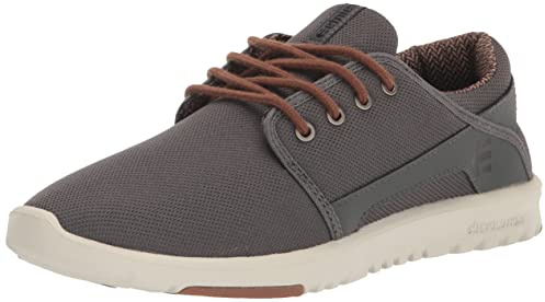 Etnies Scout Mens' Skate Shoe Grey/Black/White - Sustainable, Durable and Comfortable Sneakers