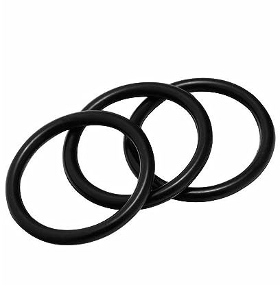 100 pezzi O-ring in gomma nitrilica, diametro filo 1.78mm, diametro interno 2.9mm O-ring di tenuta per idraulica e pneumatica, 2.9x1.78mm