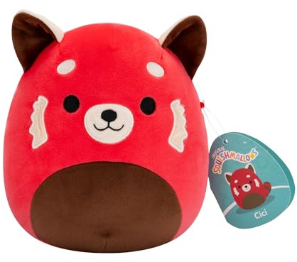 Squishmallows SQCR06607 - Cici der Panda 19 cm, offizielles Jazwares Plüsch, superweiches Kuscheltier