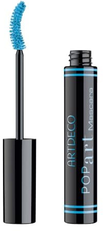 ARTDECO Mascara Pop Art - Mascara blu eye-catcher con texture pigmentata intensa e colori sorprendenti (blue pop) - 1 x 9 ml