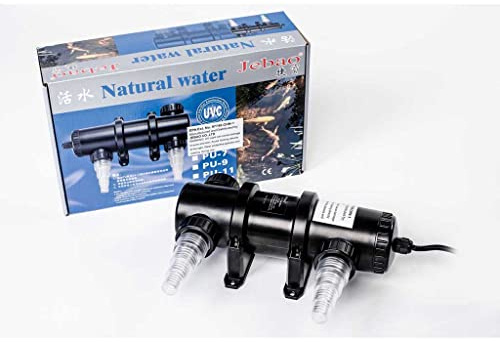 Jecod EverGrow 36W Non-Submersible UV Ultraviolet Light Clarifier Lamp Filter for Aquarium Koi Pond Fish Tank