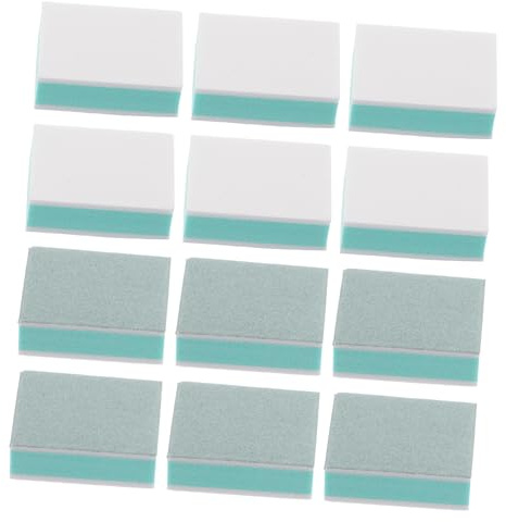 Beavorty 50 Piezas de Bloque Pulidor de Uñas de Esponja, Mini Formato, Fácil Manejo y Pulido de Bordes para Cuidado en Casa o Salón