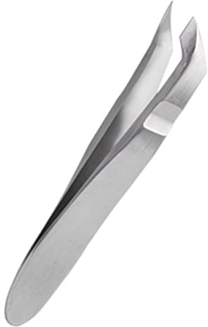 Trimmer Cuticole Unghie in Acciaio Inox Argento, Antiscivolo | Manicure, Taglio Preciso della Pelle Morta, Formato Mini Compatto, Rifinitura Delicata